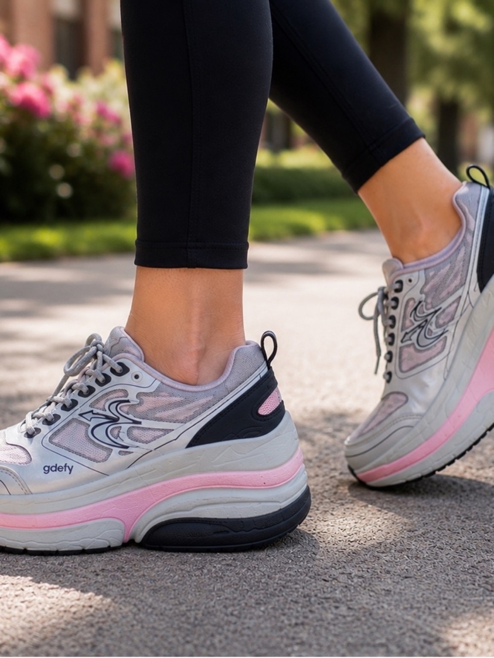 Gdefy Women’s Size 9 Sneakers Full Ortho Support Gravity Defyer‎